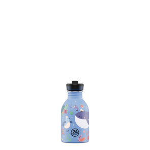 24Bottles Kids Urban 250ml rozsdamentes acél kulacs, Ocean Friends